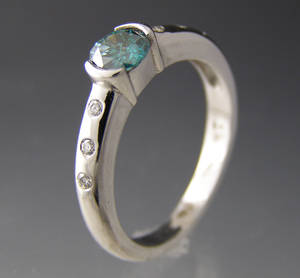 Brillant ring ca. 0.64 ct.