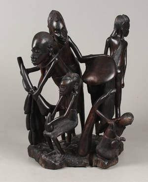 Afrikansk figurgruppe