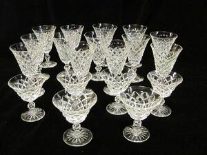 13 VIN, 6 STARKVINSGLAS, KRISTALL