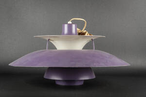 Poul Henningsen. PH5 pendel, lilla
