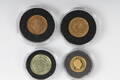 Guldmønter. Fire stk. 4