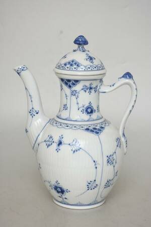 Royal Copenhagen Musselmalet Kaffekanna