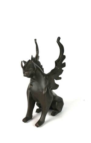 Bronzefigur eines Gargouilles
