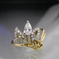 Diamantring ca. 0.60 ct.