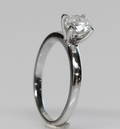 Solitairering, ca. 0.80 ct.