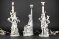 Lladro, tre lamper af porcelæn 3