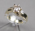 Solitairering Ca. 0.75 ct.