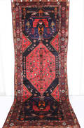 Persisk handknuten matta Sarab 350x143 cm