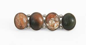 Brosch i silver, 1888