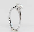 Solitairering, ca. 0.52 ct.