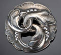 Georg Jensen. Broche af sølv