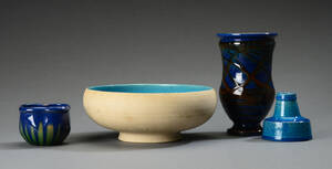 Kähler. Fire dele keramik og stentøj. 4