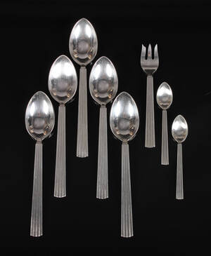 Georg Jensen, Bernadotte bestik, sterlingsølv 8