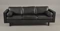 Dansk møbelproducent, 3 pers lædersofa