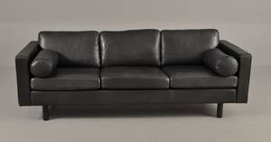 Dansk møbelproducent, 3 pers lædersofa