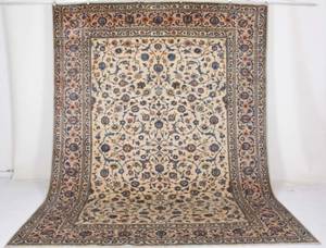 Persisk Kashan tæppe, 395 x 297 cm.