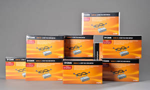 10 stk. D-Link, model DKVM-2K, 2-port PS2 KVM Switch 10