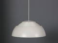 Arne Jacobsen. AJ pendel, hvidlakeret. Ø. 50 cm