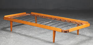 Daybed af teaktræ, 1950erne