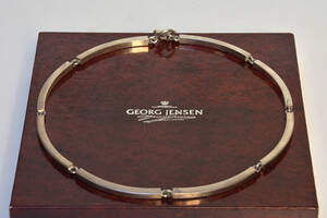 Georg JensenHans Hansen. Halskæde af sterlingsølv