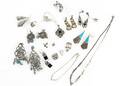 SILVERSMYCKEN, ett parti b.l.a halsband mm
