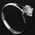 Solitaire ring ca. 0.61 ct.