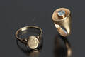 Vintage ringe, 14 kt guld 2