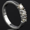 Alliance ring ca. 0.80 ct.