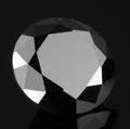 Uindfattet behandlet sort diamant ca 5.00  ct