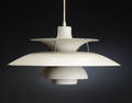 Poul Henningsen. PH 5 pendel, hvid