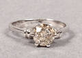 Solitairering Ca. 1.05 ct.