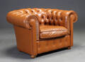 Lænestol i Chesterfield stil