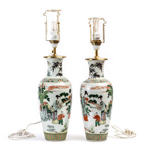 Bordslampor Kina 1800-tal