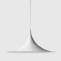 Claus Bonderup  Torsten Thorup, semipendel for Gubi, hvid, Ø.47cm. 