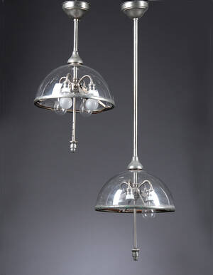 To industrilamper, 1900-tallets begyndelse 2