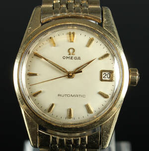 Omega Automatic Vintage Herrearmbåndsur.