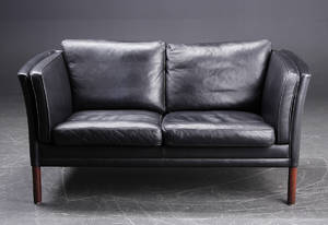Dansk møbelproducent. Topers. sofa, læder