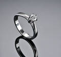 Brillant solitairering - ca. 0.30 ct. TWVS