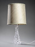 Carl Fagerlund for Orrefors. Bordlampe, model Mars II