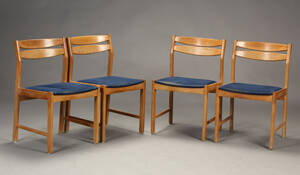 Dansk møbelproducent. Spisestole, egetræ 4