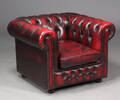 Chesterfield stil. Lænestol 