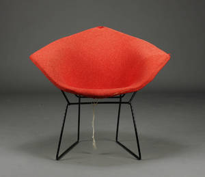 Harry Bertoia. Diamond Chair. Lænestol