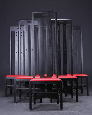 Charles Rennie Mackintosh, Highback Ingram chair 6