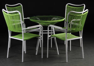 Havemøbelsæt PE-Polyrattan 5