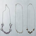 HALSBAND, 3st, silver