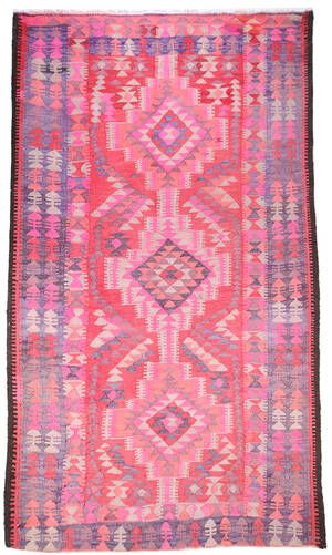 Persisk Kermanshah nomade-kelim, 280x135 cm.