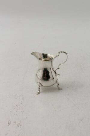 Gräddkanna, Silver
