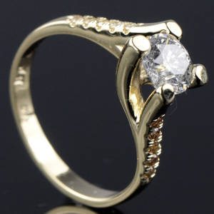 Brillant ring ca. 1.14 ct.