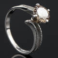 Solitaire ring ca. 1.38 ct.