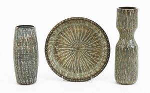 Stengods 3 delar, Gunnar Nylund för Rörstrand